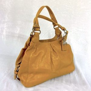 Authentic Coach EUC leather satchel